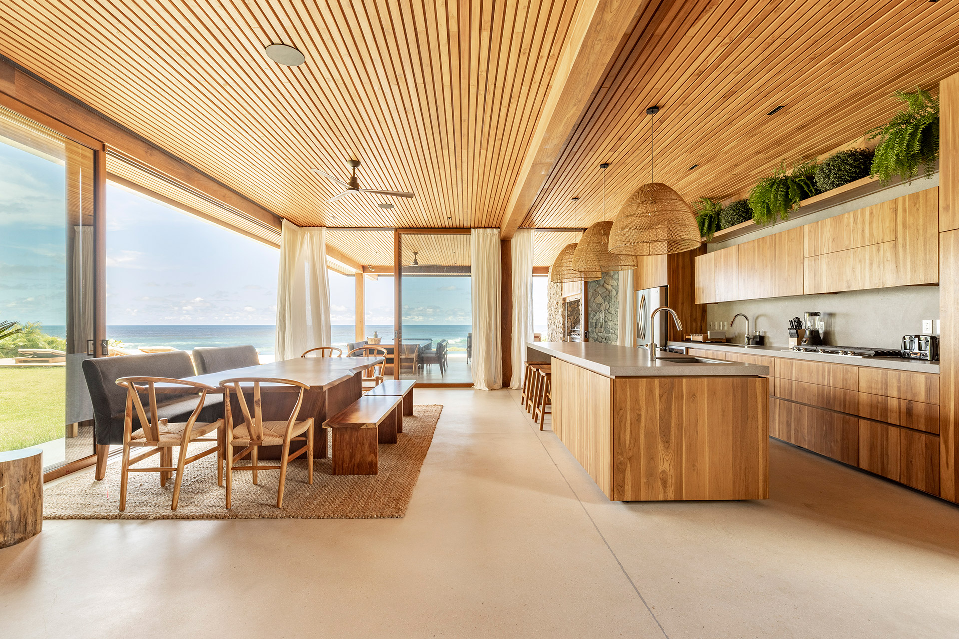 Playa Negra Retreat kitchen